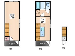 リバーノース大宮の物件間取画像